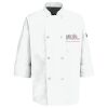Eight Pearl Button Chef Coat with Thermometer Pocket Thumbnail