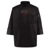 Black Knot Button Chef Coat Thumbnail