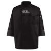 Black Knot Button Chef Coat Thumbnail